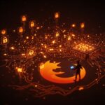 Inteligencia artificial de Anthropic detectando vulnerabilidades en Mozilla Firefox 150 para mejorar la ciberseguridad automatizada.