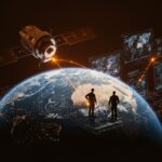 Imágenes satelitales gratuitas de NASA Landsat con emprendedores usando datos abiertos para startups geoespaciales y tecnología espacial.