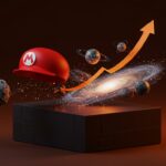 Estrategia y expansión del universo cinematográfico de Nintendo destacada con elementos icónicos de Super Mario Galaxy y Star Fox en estilo editorial cinemático.