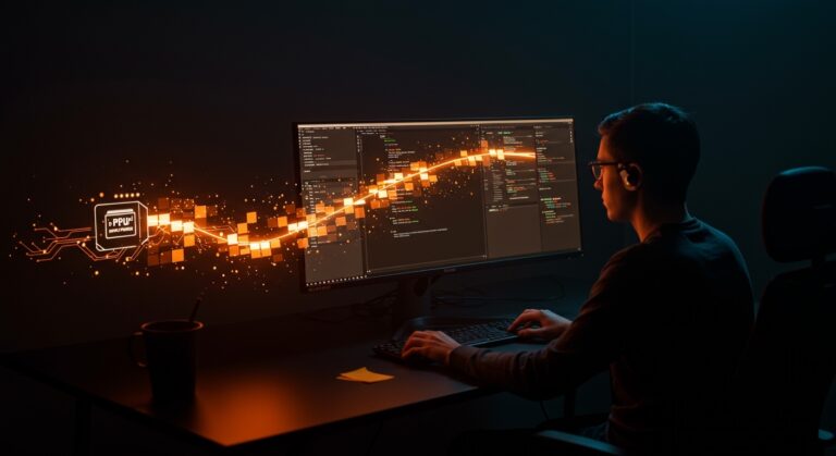 Compositor Wayland Niri v26.04 con scrollable-tiling, mejoras en GPU y PipeWire, ilustrando innovación para startups tecnológicas en Linux.