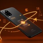 Nothing Phone 4a Pro en primer plano con interfaz Glyph Matrix activa, destacando características de tecnología media avanzada en 2026.