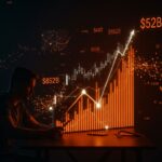 Visualización editorial de la valoración de OpenAI en 852 mil millones y su impacto en startups de inteligencia artificial y fundraising para 2026.