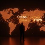 Representación visual de la adquisición de TBPN por OpenAI para fortalecer medios independientes y el diálogo global en inteligencia artificial.
