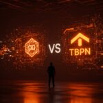 Fusión digital entre OpenAI y TBPN simbolizando impacto en startups tecnológicas e inteligencia artificial.