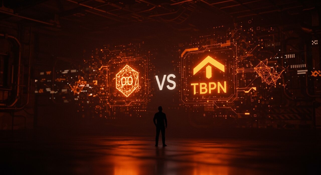 Fusión digital entre OpenAI y TBPN simbolizando impacto en startups tecnológicas e inteligencia artificial.