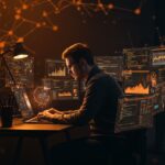 Fundador tecnológico utilizando GPT-5.5 de OpenAI para optimizar automatización de código y eficiencia en startups de IA.