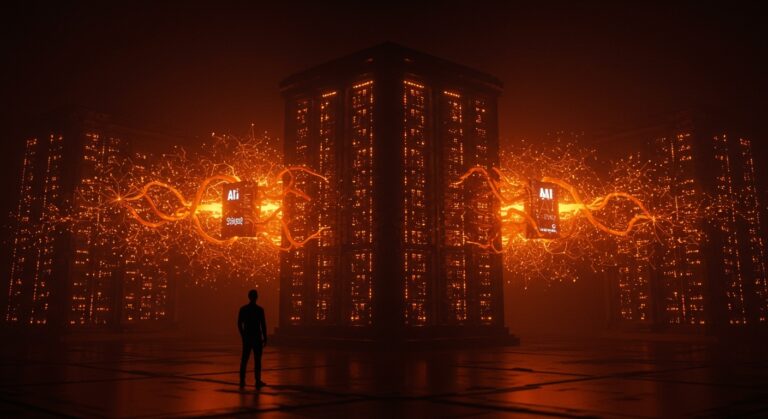 Infraestructura de IA OpenAI Stargate con inversión de 500 mil millones en centros de datos y computación AGI para startups de inteligencia artificial.