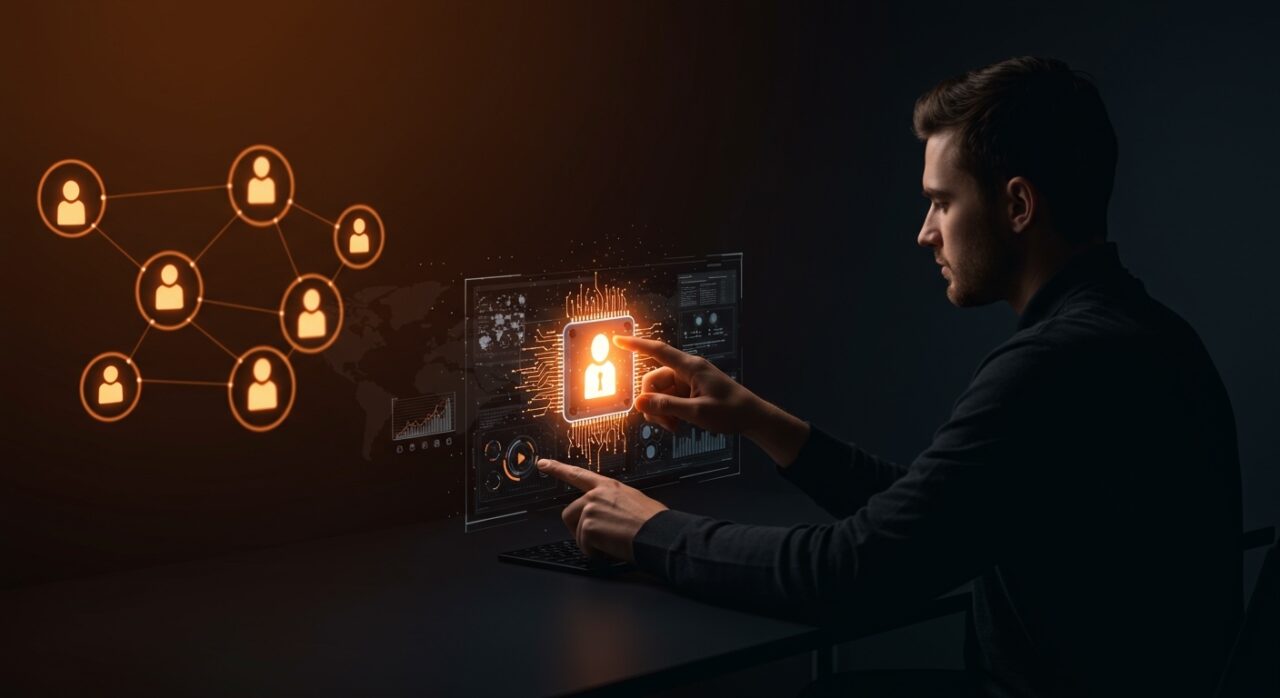 Startup configurando un agente de IA local con enfoque en privacidad y control de datos sin enviar información a la nube.