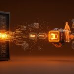 Optimización de git con Zig e IA acelerando Bun 100x, mostrando integración de automatización, WebAssembly y herramientas de desarrollo avanzadas.