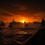 Bloqueo del estrecho de Ormuz con minas navales iraníes impactando precios del petróleo y startups en el mercado energético global.