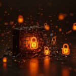Imagen conceptual sobre vulnerabilidades que comprometen firewalls Palo Alto con accesos root, destacando gestión de ciberseguridad para startups.