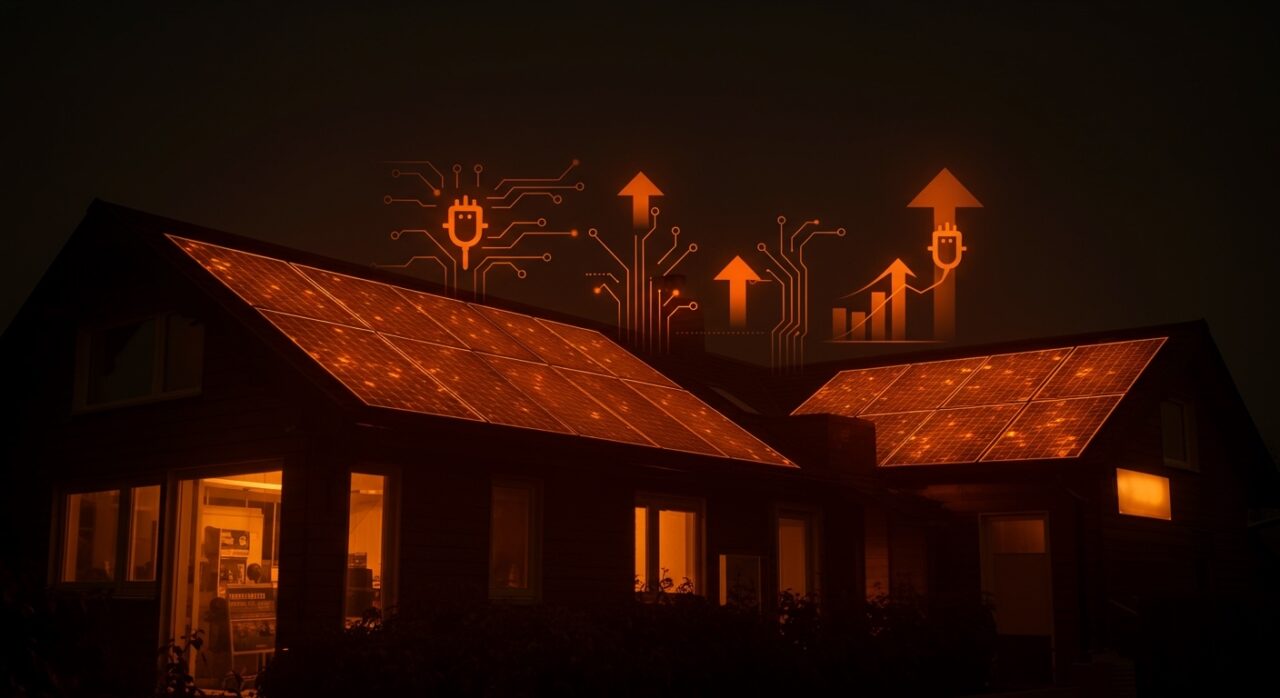 Paneles solares enchufables para hogares representando la accesibilidad a energía renovable en retail y la transición energética.