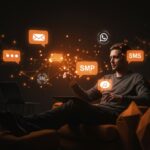 Agentes IA automatizando mensajes de texto en iMessage, WhatsApp y SMS para founders de startups sin configuración técnica.