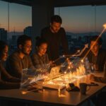 Startups tech de Coquimbo colaborando en programa de formación con mentorías e inversión para emprendimientos innovadores.