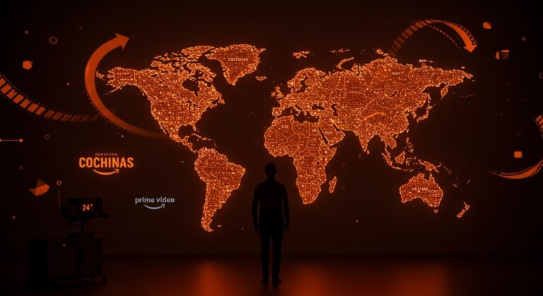 Lanzamiento global de la serie española 'Cochinas' en Prime Video en 240 países, ilustrando expansión internacional y estrategia para startups.