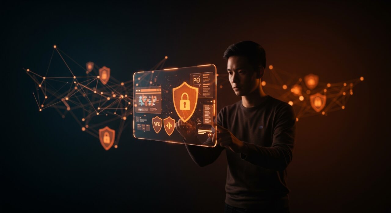 Founder protegiendo la privacidad online de su startup con ajustes clave para reducir rastreo y cumplir RGPD en 2026.