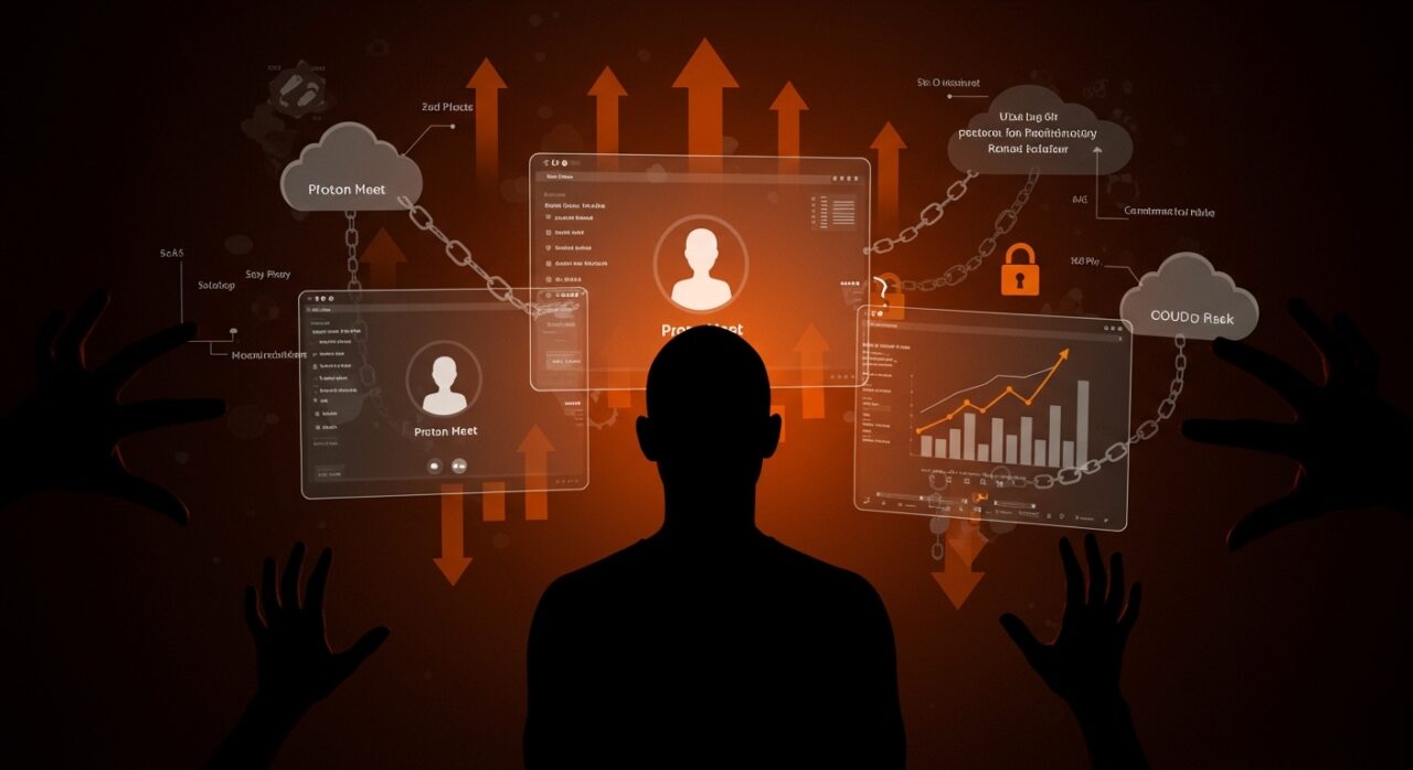 Riesgos de privacidad y CLOUD Act en Proton Meet usando LiveKit para videoconferencias en infraestructura SaaS.