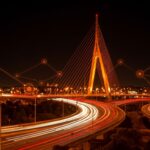 Nuevo puente Turia en Valencia destacando inversión en infraestructura vial y movilidad urbana para startups de logística.