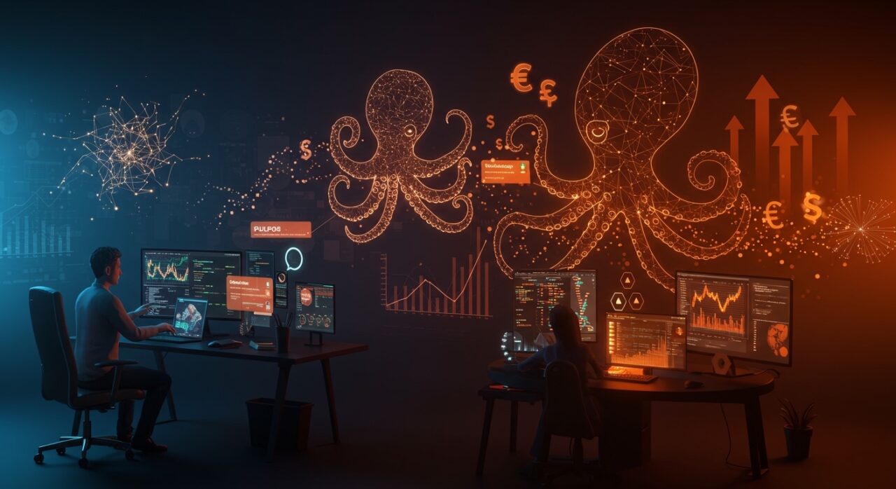 Startup mexicana Pulpos utilizando inteligencia artificial para automatizar la gestión de pymes en WhatsApp tras recibir financiamiento de 5 millones de dólares.