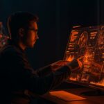 Interfaz digital mostrando runbooks automatizados con IA para respuesta a incidentes en startups tecnológicas.