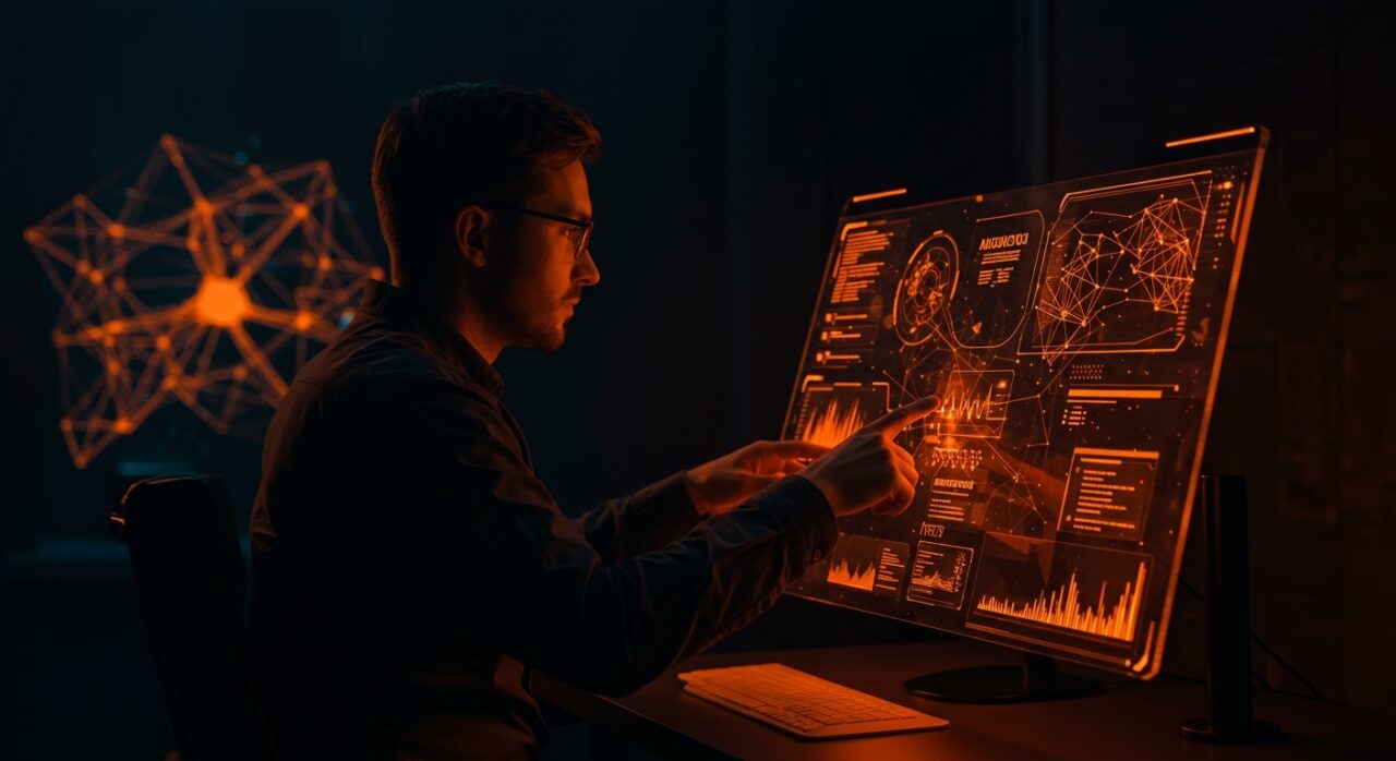 Interfaz digital mostrando runbooks automatizados con IA para respuesta a incidentes en startups tecnológicas.