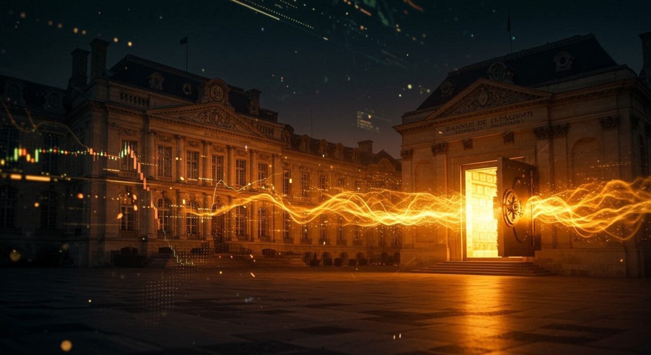 Repatriación del oro del Banco de Francia con ganancias multimillonarias y reservas seguras en el contexto del mercado financiero global.