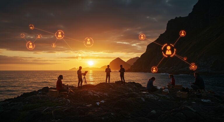 Comunidad resiliente y autogestionada en isla remota inspirando founders del ecosistema startup LATAM con modelo cooperativo y sostenibilidad.