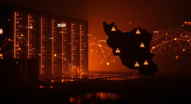 Amenaza geopolítica iraní al centro de datos Stargate de OpenAI en Abu Dhabi, resaltando riesgos para infraestructura tecnológica de IA.