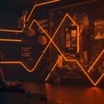 Founder observando un cementerio digital que representa el fracaso del 90% de las startups y lecciones para evitar la obsolescencia tecnológica.