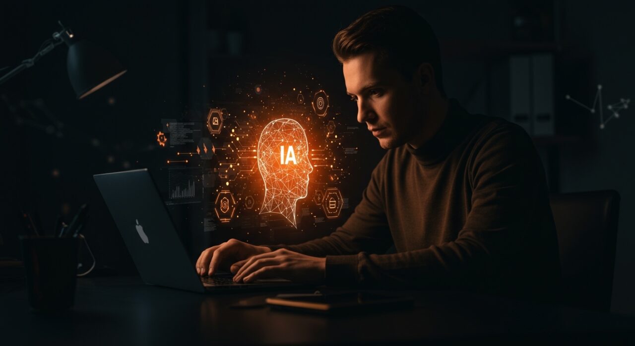 Fundador tecnológico entrenando un agente de IA eficiente con reducción del 60 por ciento en costos computacionales mediante RLSD.