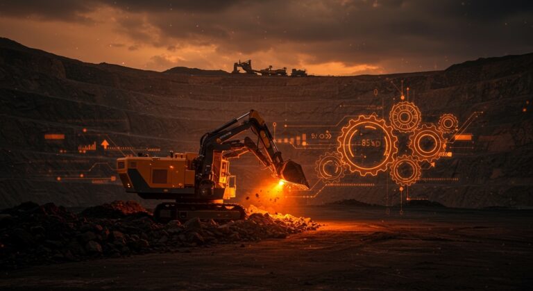 Robótica para minería chile con expansión a Perú, mostrando tecnología avanzada y financiación para startups mineras.