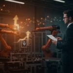 Robótica industrial en empresas españolas automatizando procesos con robots colaborativos y tecnología avanzada en 2026.