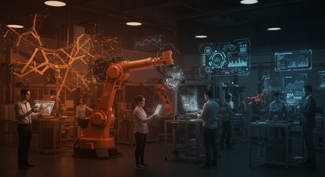 Robótica industrial y automatización avanzada con inteligencia artificial en el ecosistema startup de LATAM en 2026.