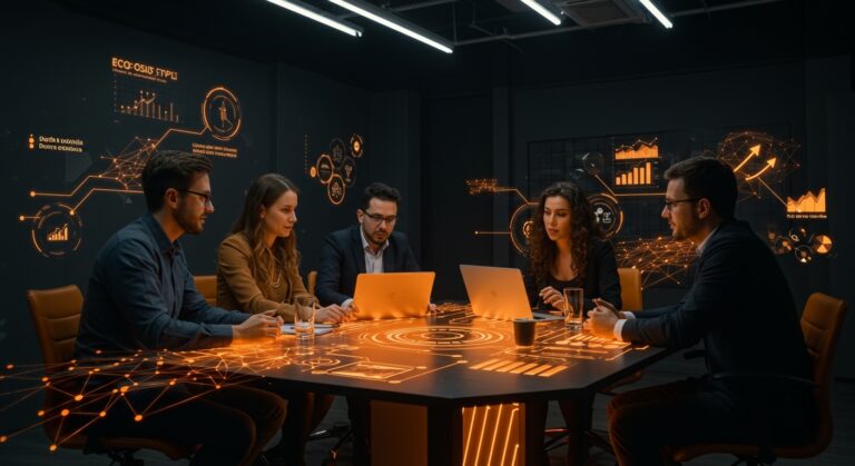 Ronda de negocios tecnología PyMEs en Villa María con enfoque en soluciones tecnológicas, automatización y digitalización empresarial.