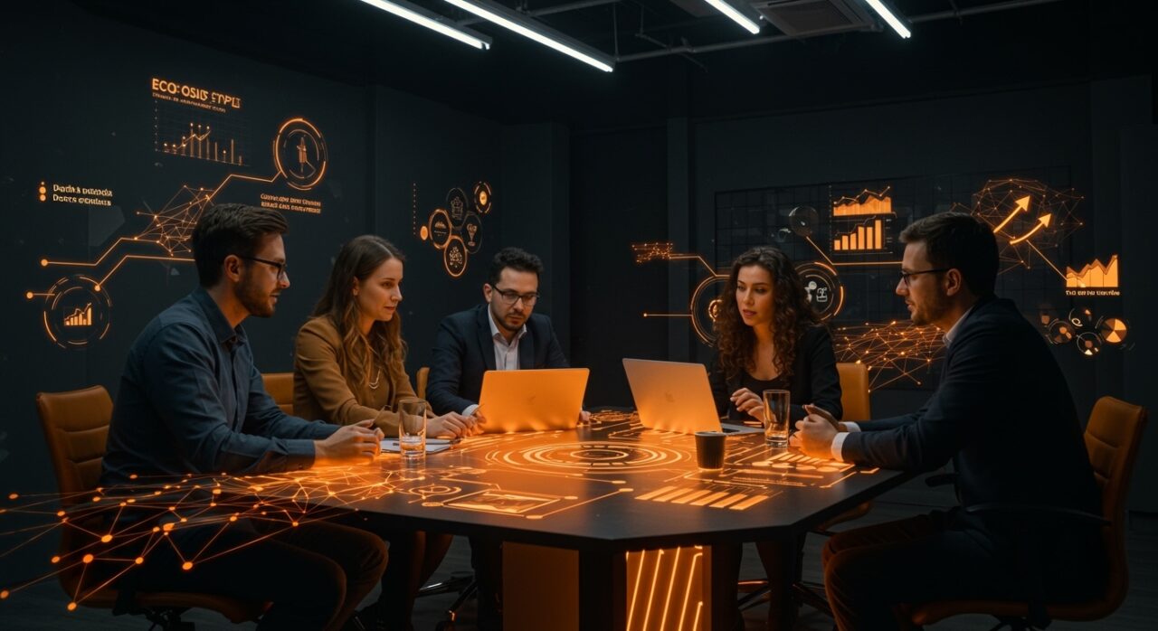 Ronda de negocios tecnología PyMEs en Villa María con enfoque en soluciones tecnológicas, automatización y digitalización empresarial.