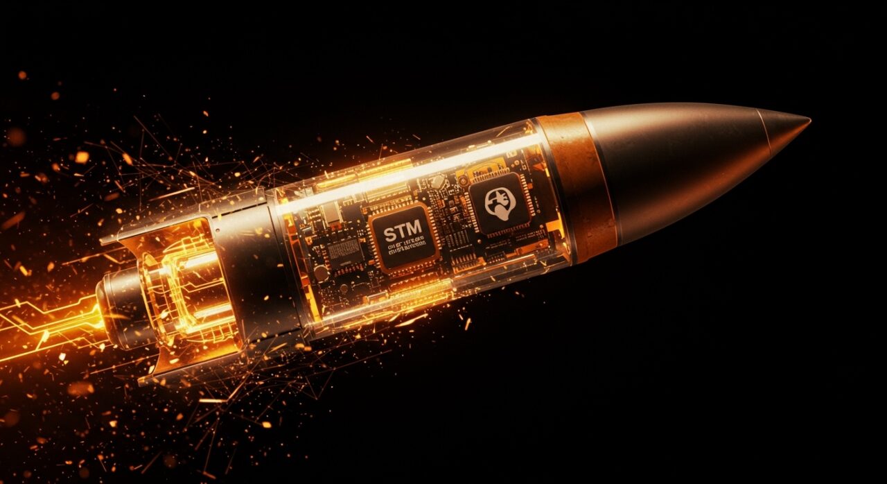 Misil ruso con componentes electrónicos occidentales, destacando el impacto en cadenas de suministro y startups tecnológicas.