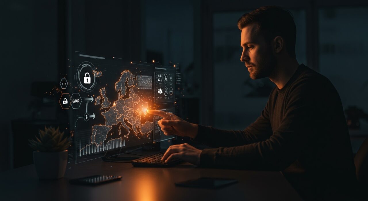 Infraestructura SaaS europea en 2026 con hosting, pagos y analítica 100% europeos y cumplimiento GDPR nativo para startups tecnológicas.