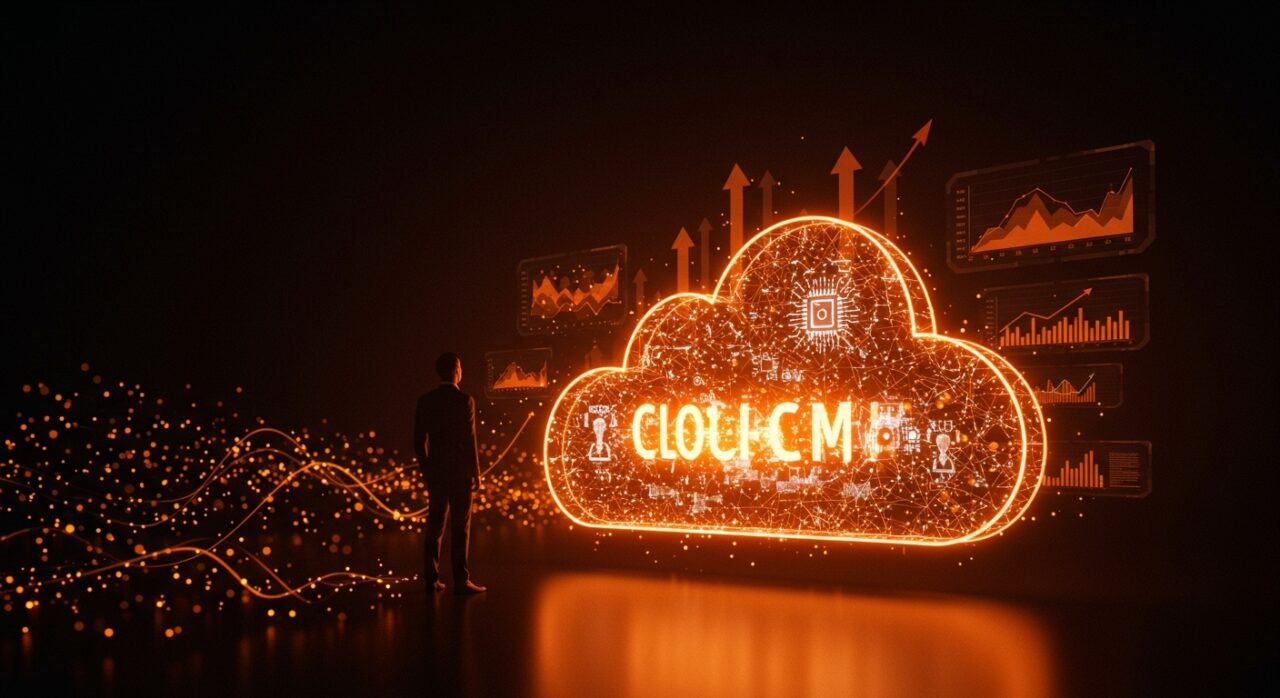 Salesforce líder en CRM en la nube e inteligencia artificial mostrando oportunidades de inversión y digitalización en LATAM.