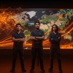 Tres jóvenes emprendedores argentinos desarrollando inteligencia artificial para detección anticipada de incendios forestales con inversión de Dalus Capital.
