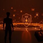 Seguridad de agentes IA con arquitectura de zero trust y aislamiento de credenciales, destacando protección avanzada en inteligencia artificial.