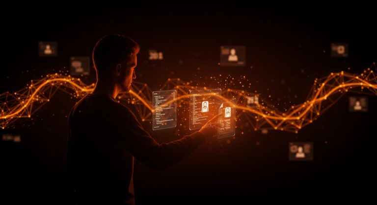 Desarrollador creando y personalizando skills externas en archivos markdown con Claude para potenciar la inteligencia artificial y automatización en startups.