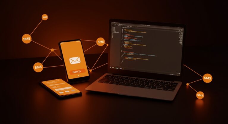 SMS Gateway barato con Android y Next.js para automatización de mensajes en startups tecnológicas.