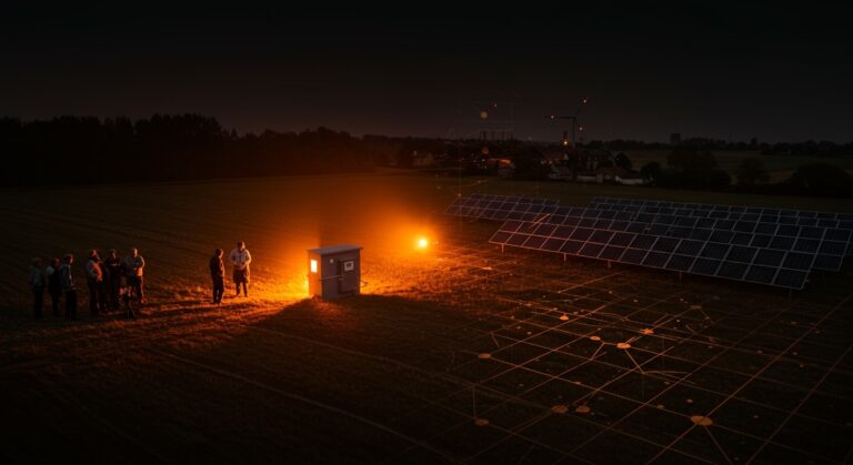 Rechazo rural a granjas solares en Dinamarca que frena la transición de energías renovables en Europa.