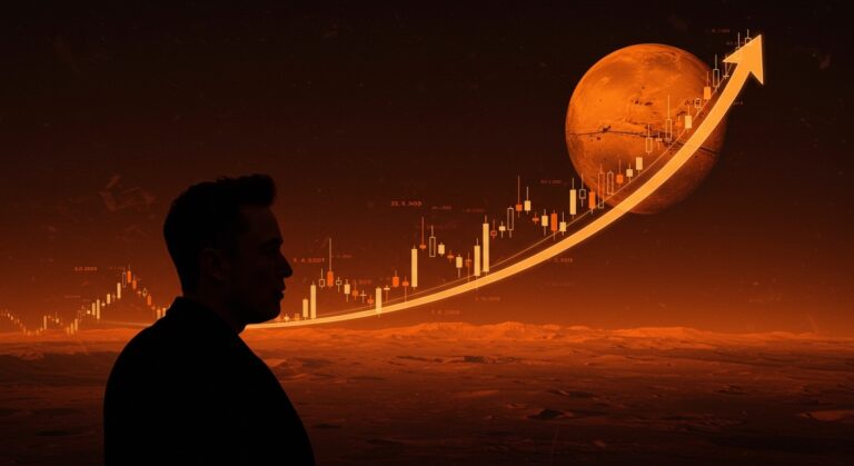 Elon Musk y SpaceX con acciones supervoto vinculadas a la colonización de Marte reflejando incentivos y valoración en startups tecnológicas.