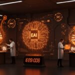 Laboratorio de IA frontier en Europa con startups deep tech recibiendo financiación no dilutiva de SPRIND para innovación disruptiva.