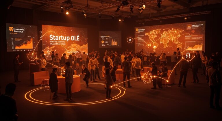 Conferencia Startup OLÉ Miami 2026 con 1.500 asistentes conectando ecosistemas tecnológicos de Europa y Latinoamérica mediante networking e inversión.