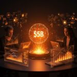 Startup cripto captando capital de riesgo en mercados de predicción y blockchain, mostrando colaboración e inversión en LATAM.