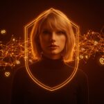 Taylor Swift protege su voz e imagen ante IA generativa con registros de marcas, lección clave para startups y propiedad intelectual.