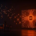 Televisor Mini LED gigante de gama alta con interfaz de inteligencia artificial, destacando la innovación tecnológica de TCL en el mercado europeo.