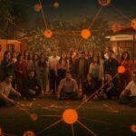 Escena del retiro fallido de team building corporativo en Honduras de Plex 2017 mostrando desconexión y crisis en equipos remotos para startups.